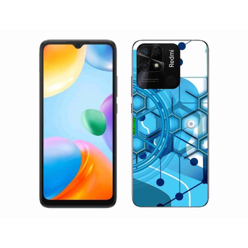 Gél tok mmCase a Xiaomi Redmi 10C-hez - absztrakt minta 2