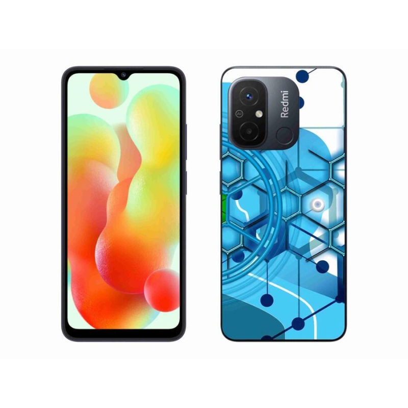 Gél tok mmCase a Xiaomi Redmi 12C-hez - absztrakt minta 2