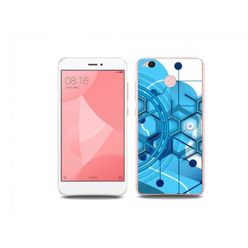 Gél tok mmCase a Xiaomi Redmi 4X-hez - absztrakt minta 2