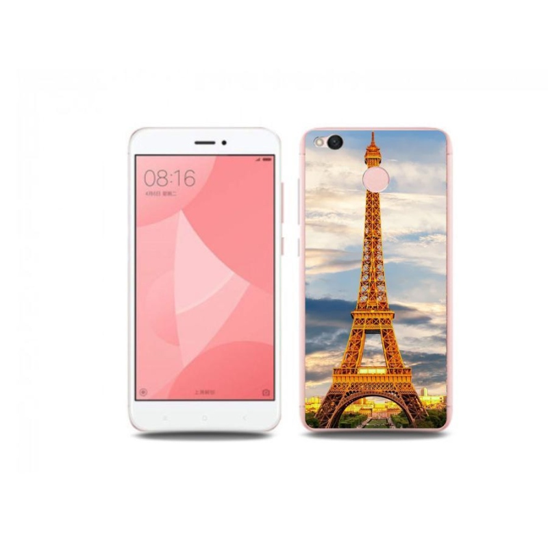 Gél tok mmCase a Xiaomi Redmi 4X-hez - eiffel torony 3