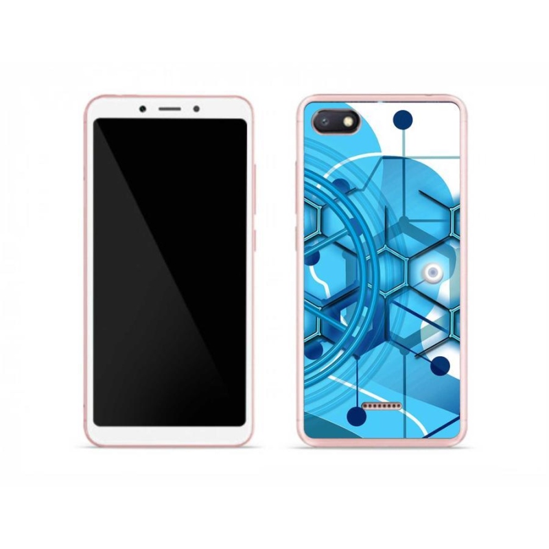 Gél tok mmCase a Xiaomi Redmi 6A számára - absztrakt minta 2