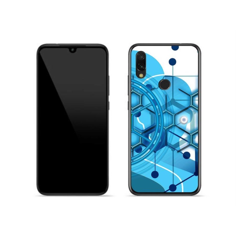 Gél tok mmCase a Xiaomi Redmi 7-hez - absztrakt minta 2