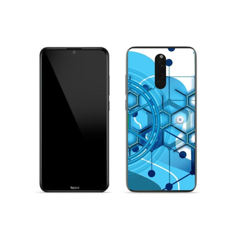 Gél tok mmCase a Xiaomi Redmi 8-hoz - absztrakt minta 2