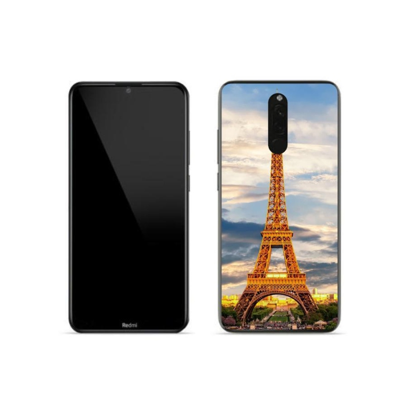 Gél tok mmCase a Xiaomi Redmi 8-hoz - eiffel torony 3