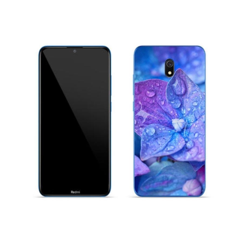 Gél tok mmCase a Xiaomi Redmi 8A számára - lila virág
