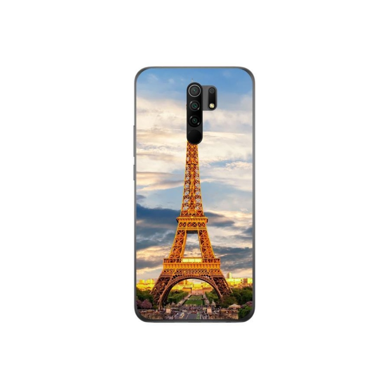 Gél tok mmCase a Xiaomi Redmi 9-hez - eiffel torony 3