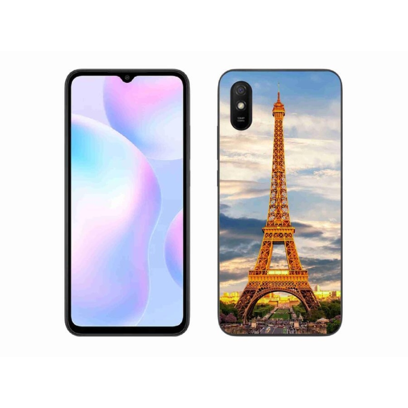 Gél tok mmCase a Xiaomi Redmi 9AT-hoz - eiffel torony 3