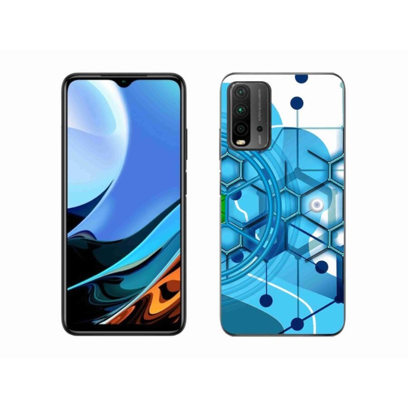 Gél tok mmCase a Xiaomi Redmi 9T-hez - absztrakt minta 2