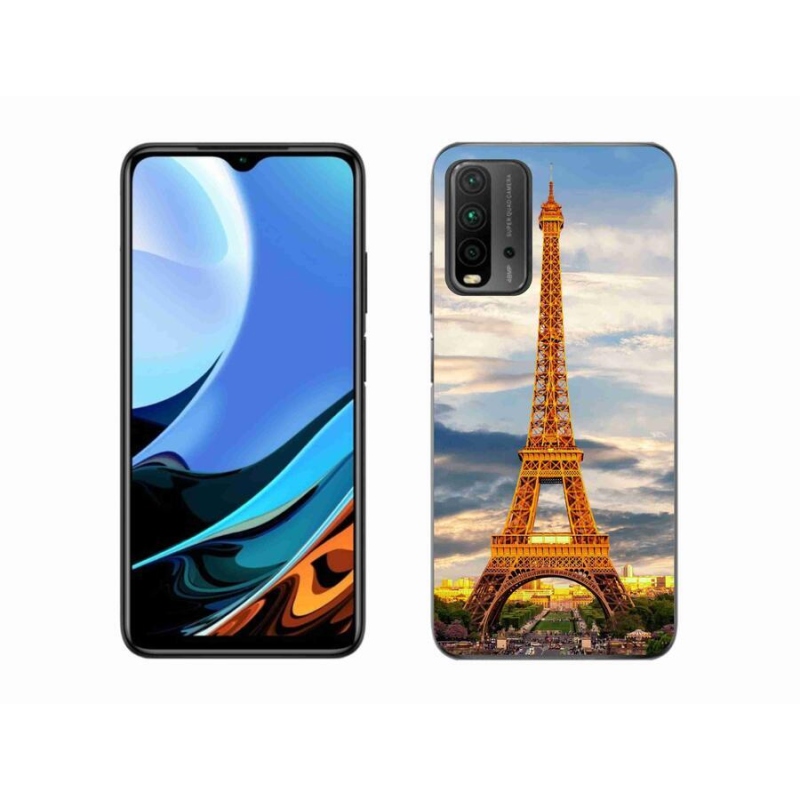 Gél tok mmCase a Xiaomi Redmi 9T-hez - eiffel torony 3