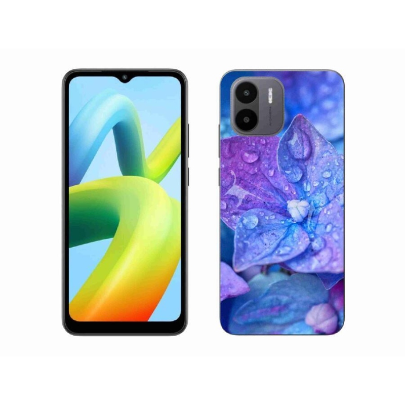 Gél tok mmCase a Xiaomi Redmi A1/Redmi A2 készülékhez - lila virág