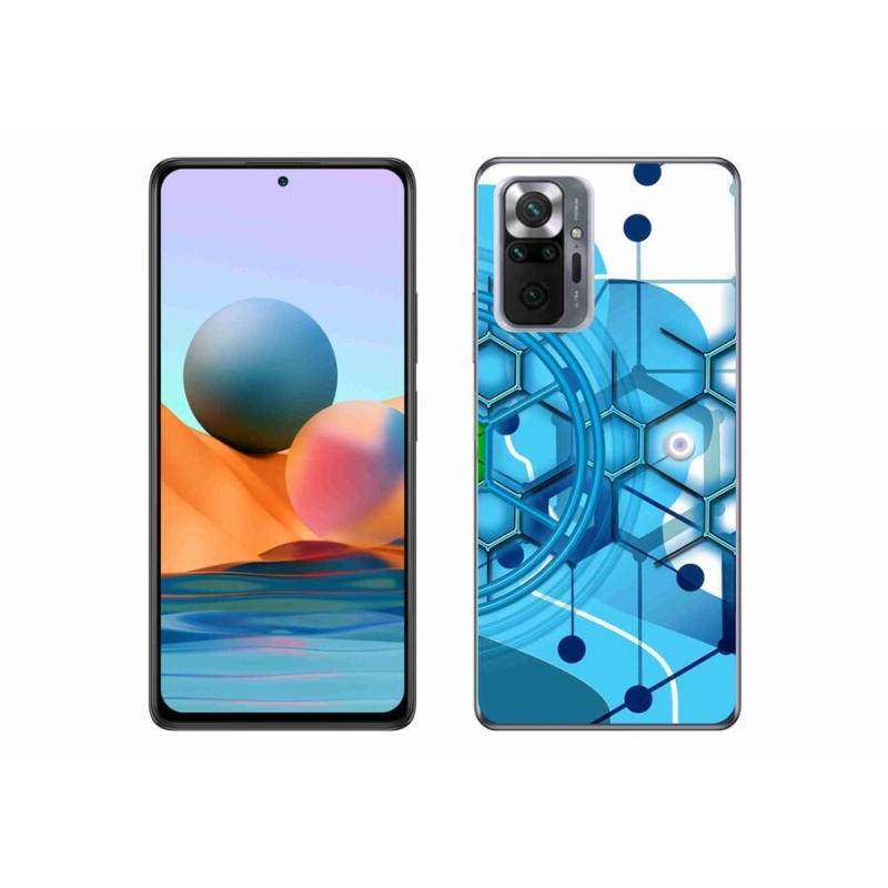 Gél tok mmCase a Xiaomi Redmi Note 10 Pro készülékhez - absztrakt minta 2