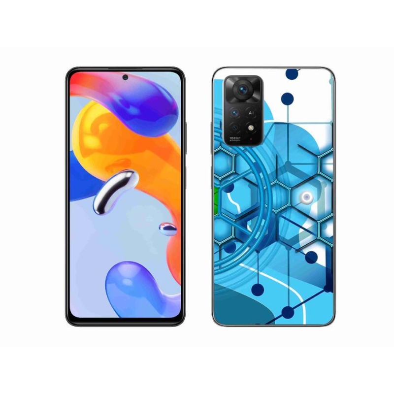 Gél tok mmCase a Xiaomi Redmi Note 11 Pro 4G/5G számára - absztrakt minta 2