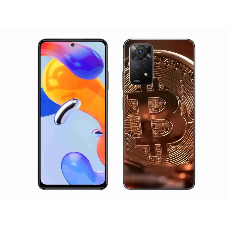Gél tok mmCase a Xiaomi Redmi Note 11 Pro 4G/5G számára - bitcoin