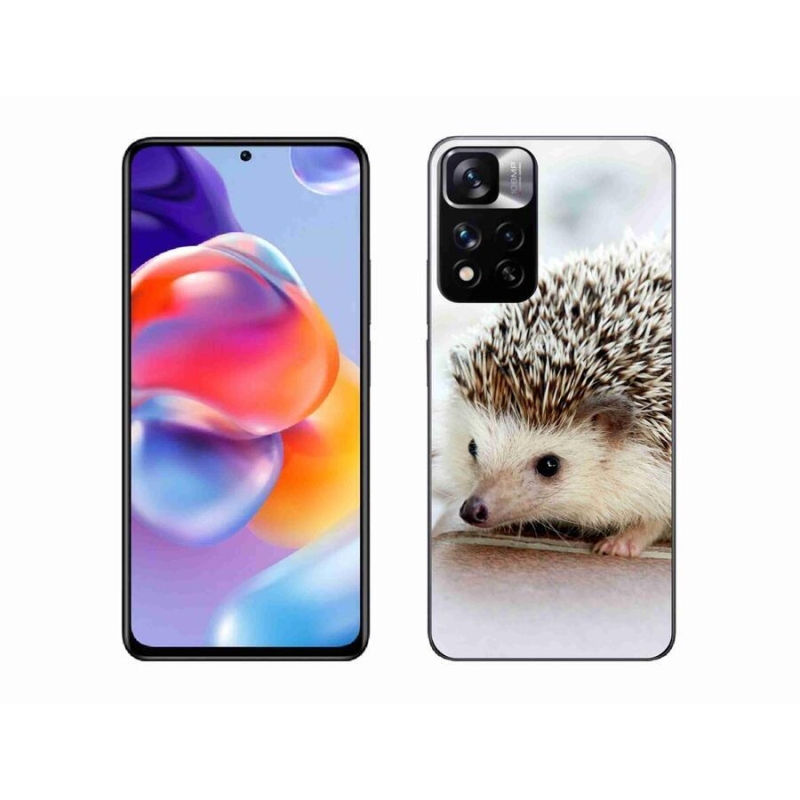 Gél tok mmCase a Xiaomi Redmi Note 11 Pro+ 5G számára - süni