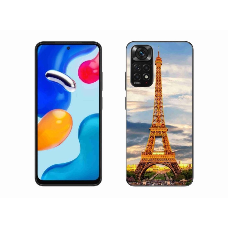 Gél tok mmCase a Xiaomi Redmi Note 11S 4G-hez - eiffel torony 3