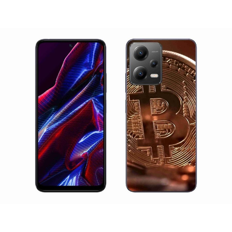 Gél tok mmCase a Xiaomi Redmi Note 12 5G számára - bitcoin