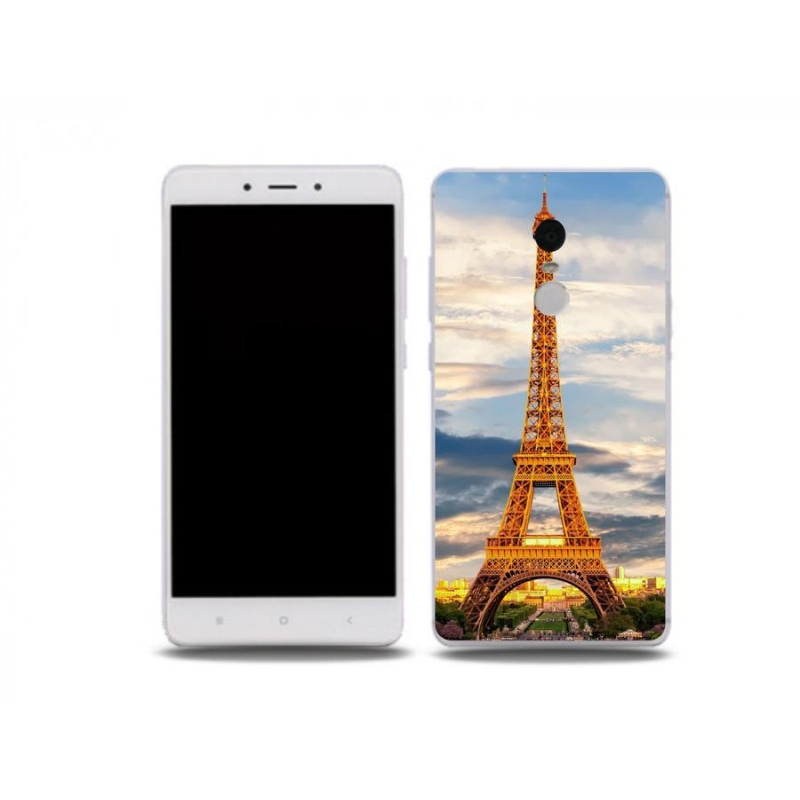 Gél tok mmCase a Xiaomi Redmi Note 4X-hez - eiffel torony 3