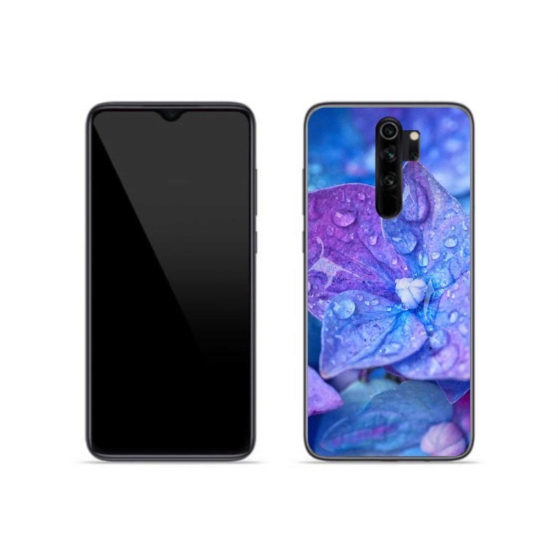 Gél tok mmCase a Xiaomi Redmi Note 8 Pro készülékhez - lila virág
