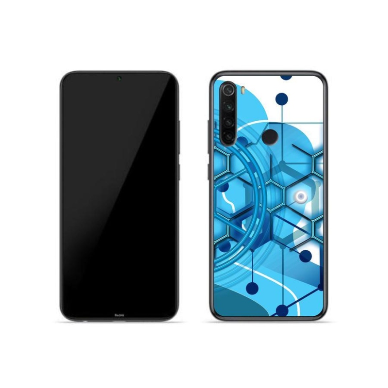 Gél tok mmCase a Xiaomi Redmi Note 8T-hez - absztrakt minta 2