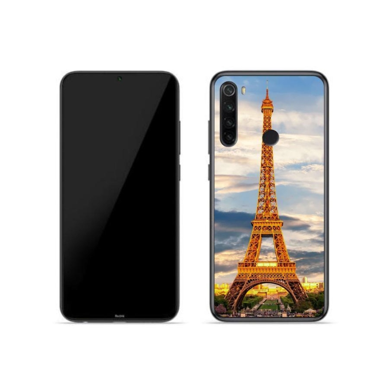 Gél tok mmCase a Xiaomi Redmi Note 8T-hez - eiffel torony 3