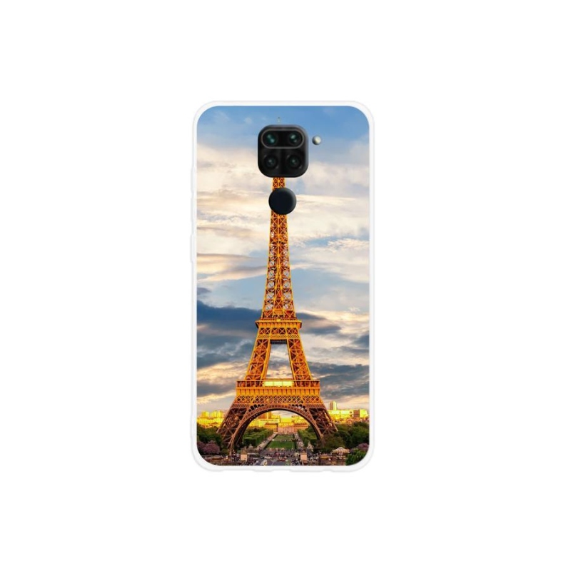 Gél tok mmCase a Xiaomi Redmi Note 9-hez - eiffel torony 3