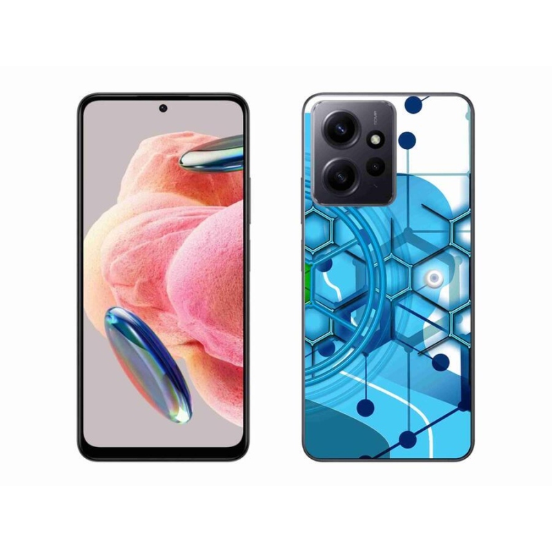 Gél tok mmCase a Xiaomi Redmi Note 12 4G-hez - absztrakt minta 2