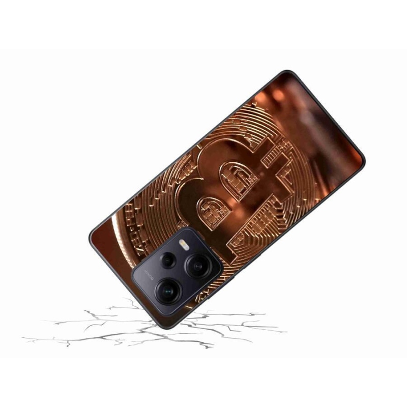 Gél tok mmCase a Xiaomi Redmi Note 12 Pro+ 5G számára - bitcoin