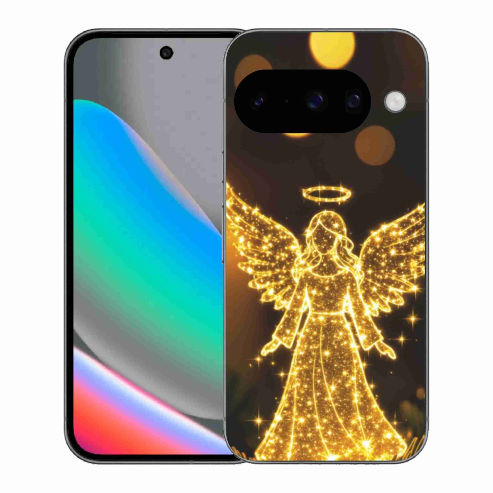 Zselés borítás mmCase a Google Pixel 10 számára - angyalka