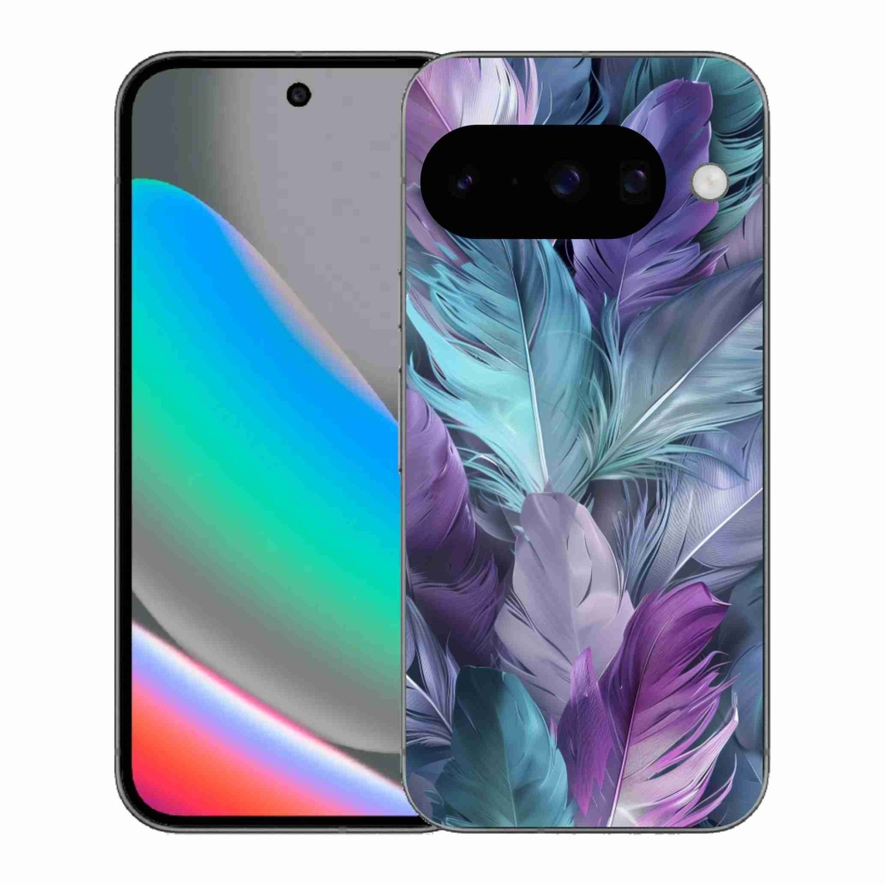 Zselés borítás mmCase a Google Pixel 10 számára - színes toll 2