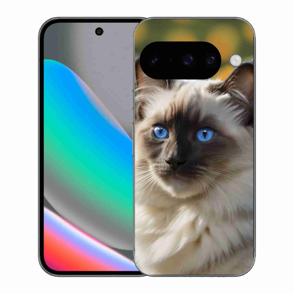 Gél védőhuzat mmCase a Google Pixel 10 készülékhez - fehér rongybaba