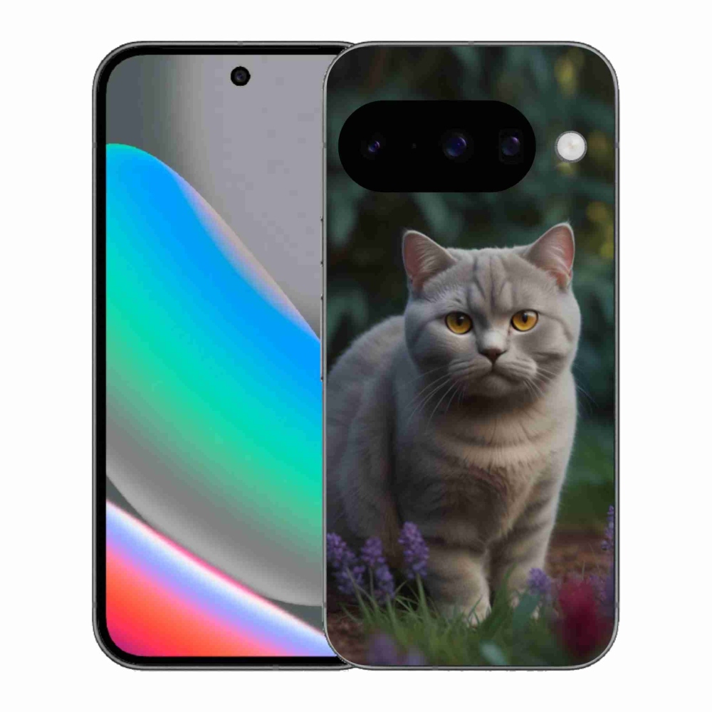 Zselés borítás mmCase a Google Pixel 10 készülékhez - brit macska