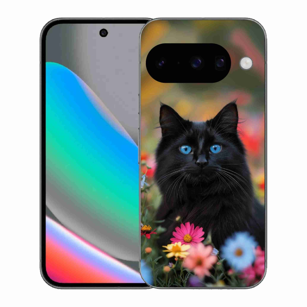 mmCase gél tok a Google Pixel 10-hez – fekete cica 4