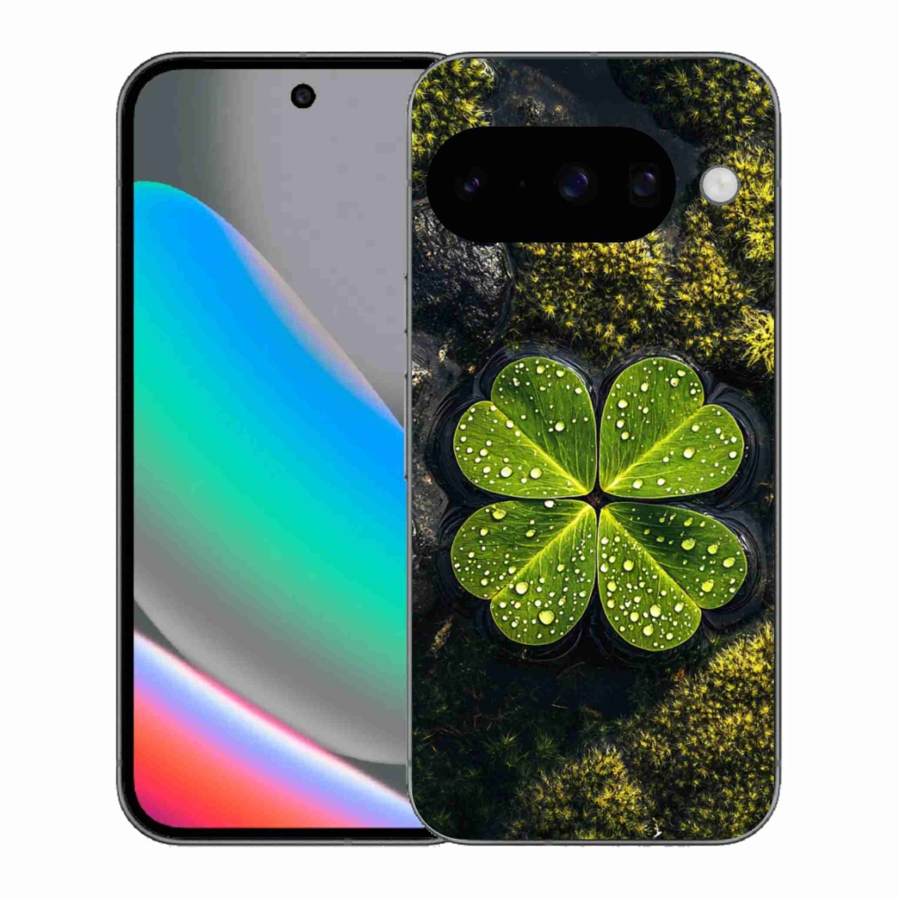 Gél borítás mmCase a Google Pixel 10 számára - négylevelű lóhere
