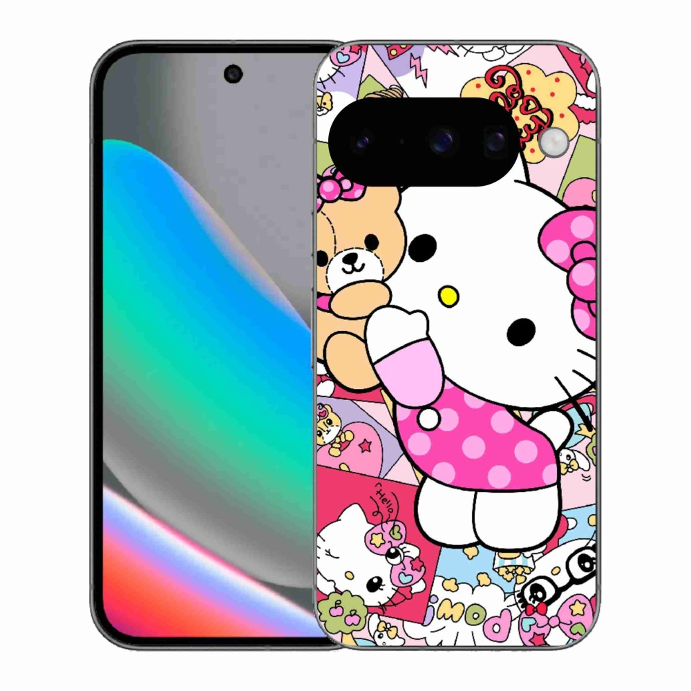 mmCase gél tok a Google Pixel 10-hez – aranyos cica