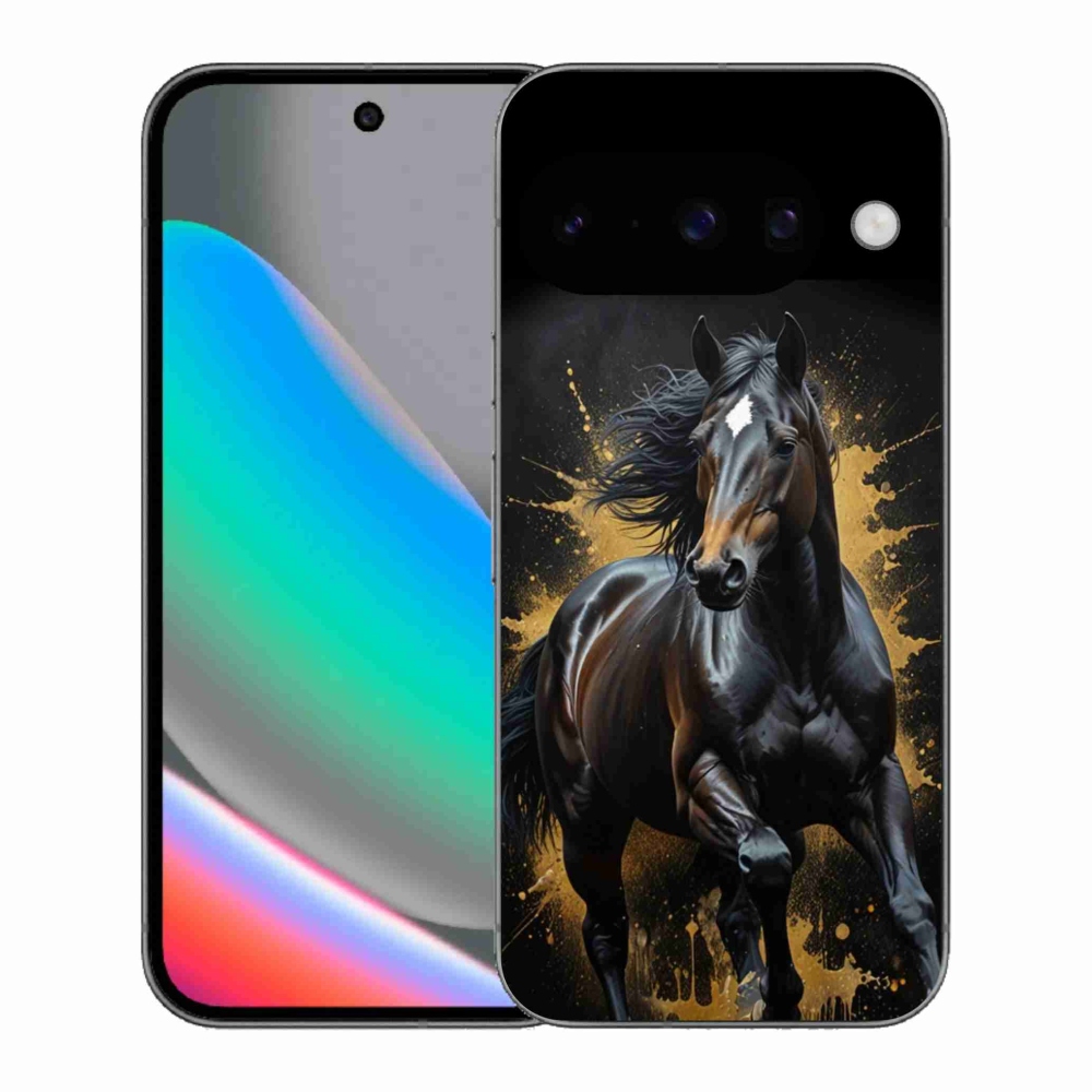 mmCase gél tok a Google Pixel 10-hez – elegáns fekete változat
