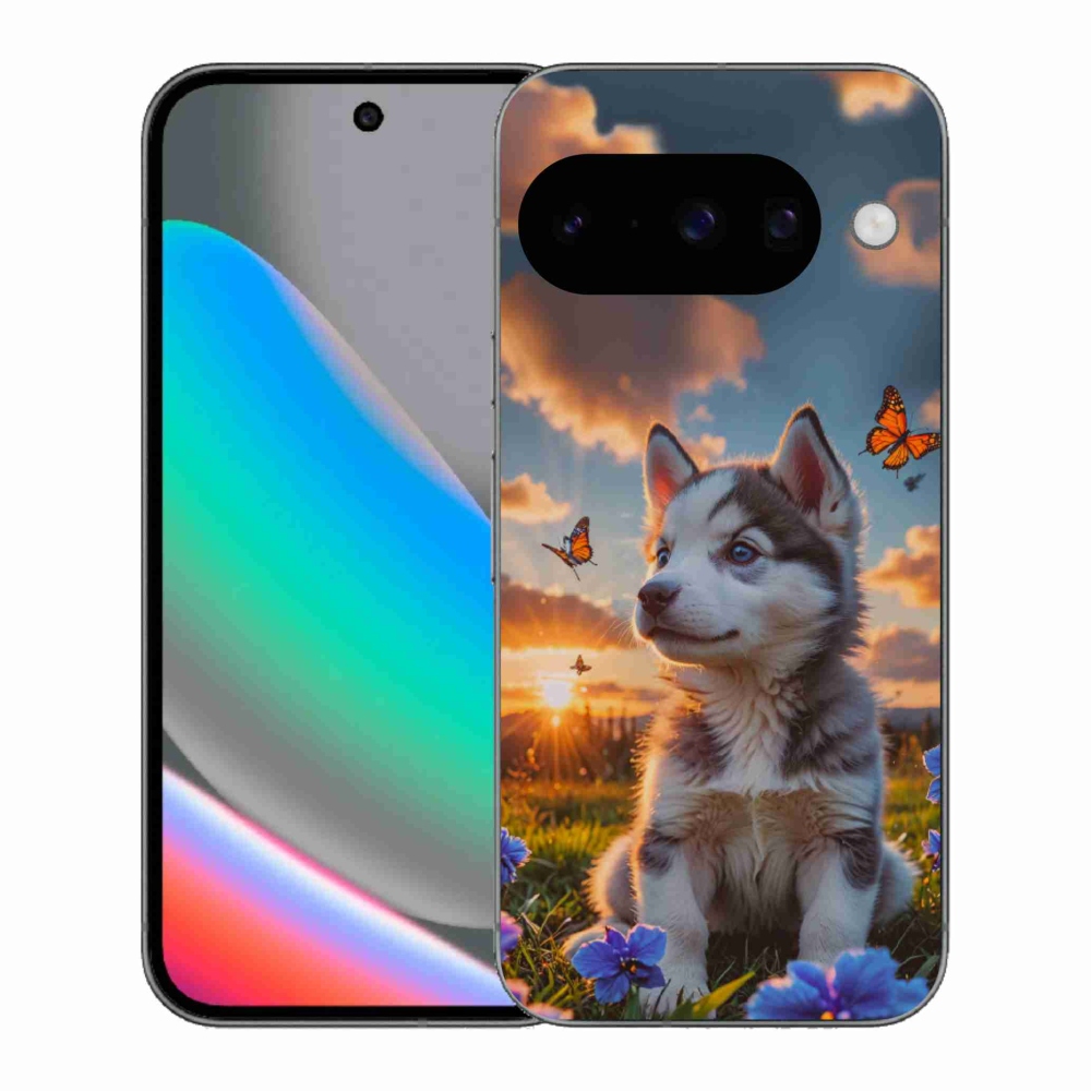 mmCase gél tok a Google Pixel 10-hez – husky naplementekor