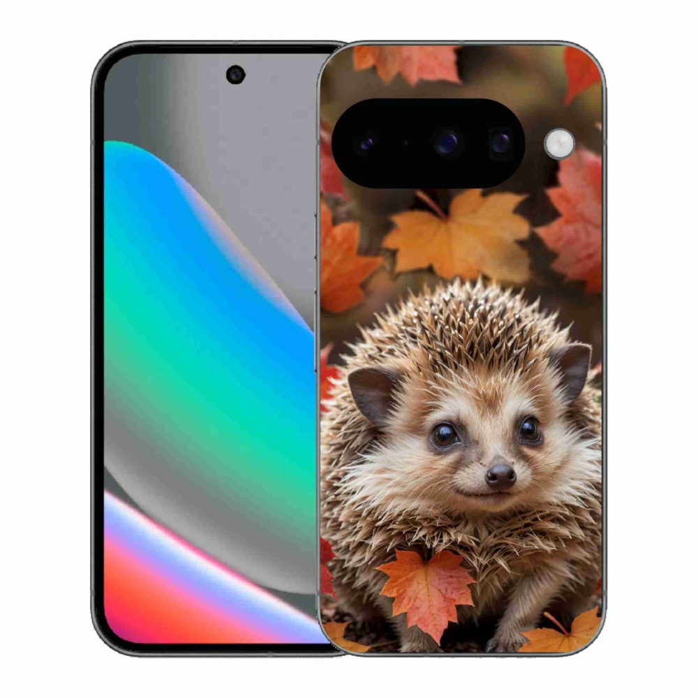 mmCase gél tok a Google Pixel 10-hez – sündisznó a levelek között