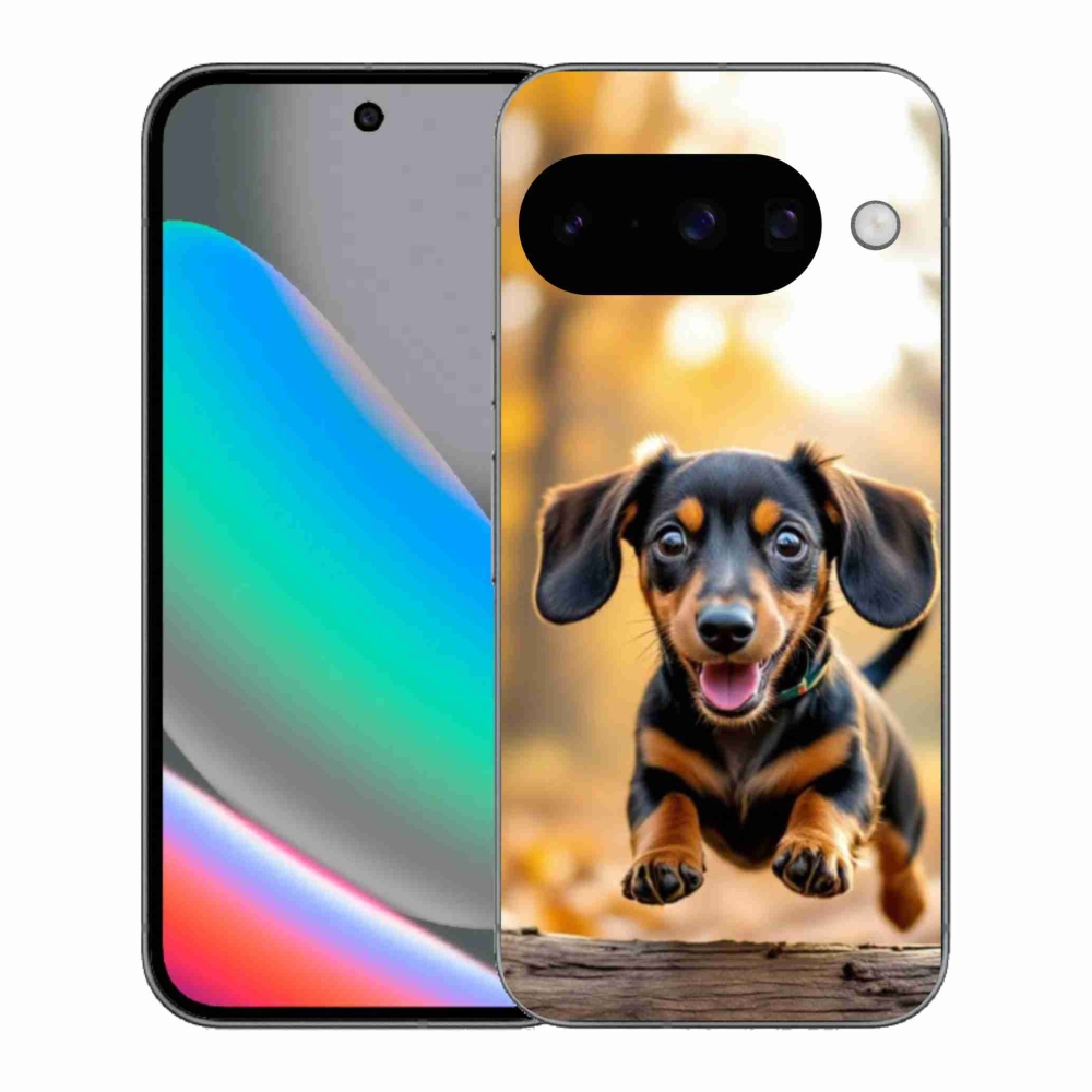 Gél borítás mmCase a Google Pixel 10 számára - tacskó 2