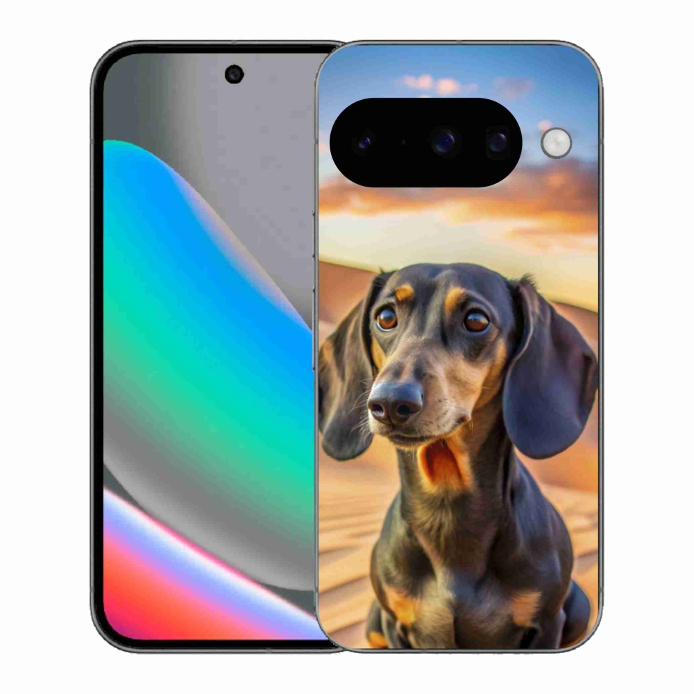 Zselés borítás mmCase a Google Pixel 10 számára - tacskó 3