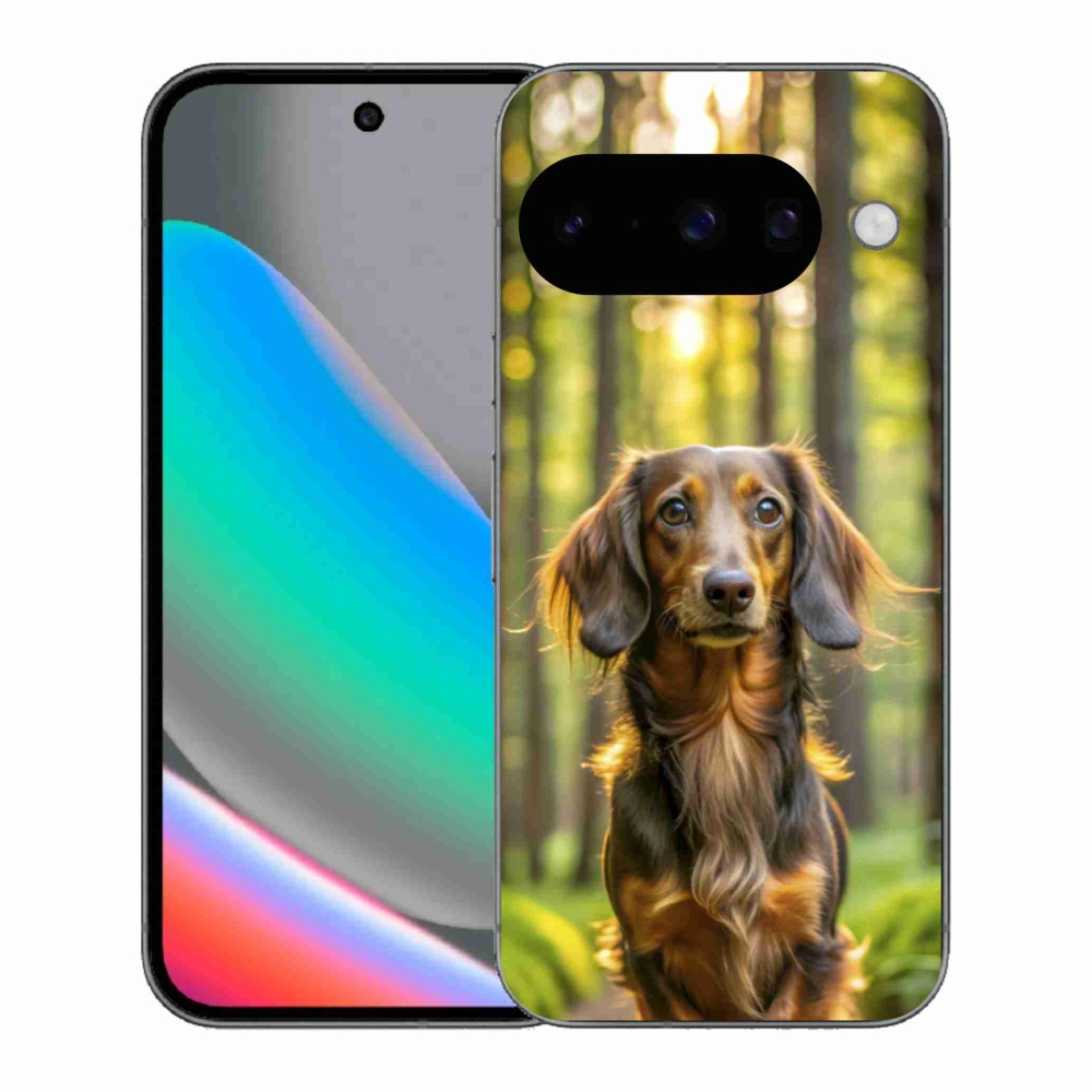Gél borítás mmCase a Google Pixel 10 számára - tacskó 4