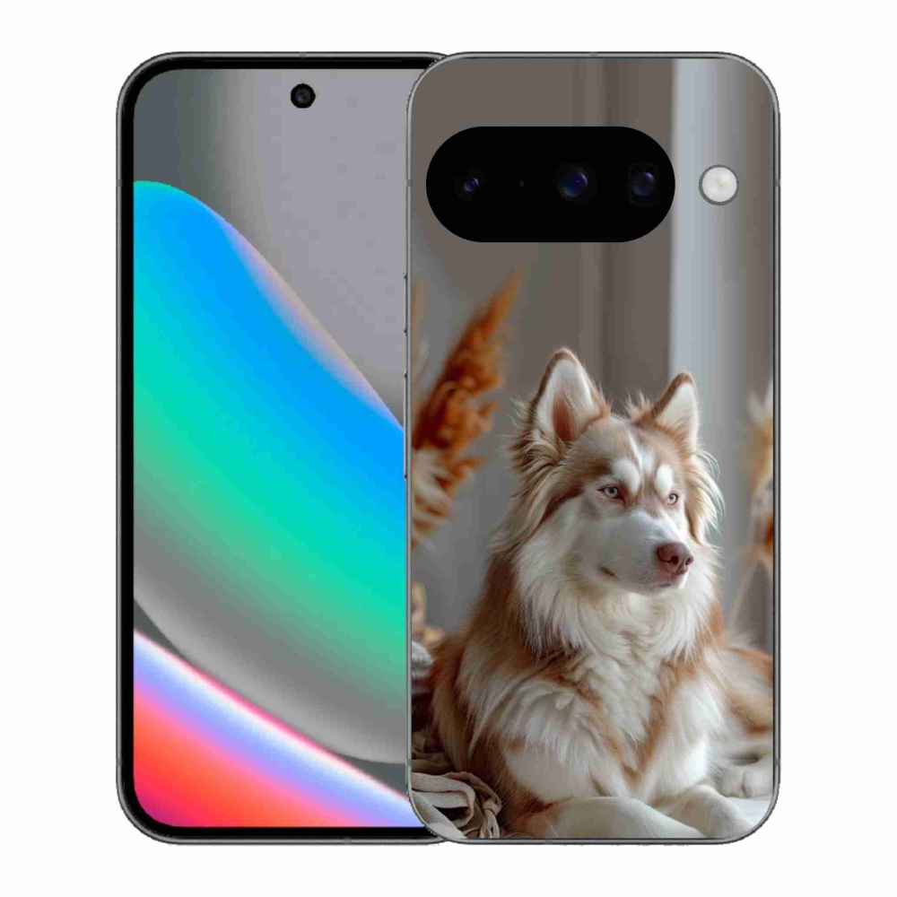 mmCase gél tok a Google Pixel 10-hez – nyugodt szibériai husky