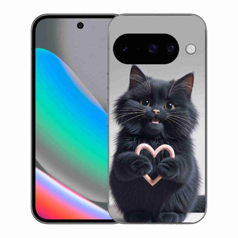 mmCase gél tok a Google Pixel 10-hez – Macska szerelem 3