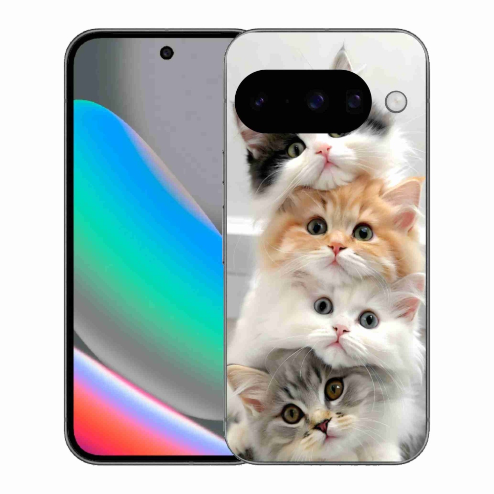 Gél borítás mmCase a Google Pixel 10 számára - cat gang