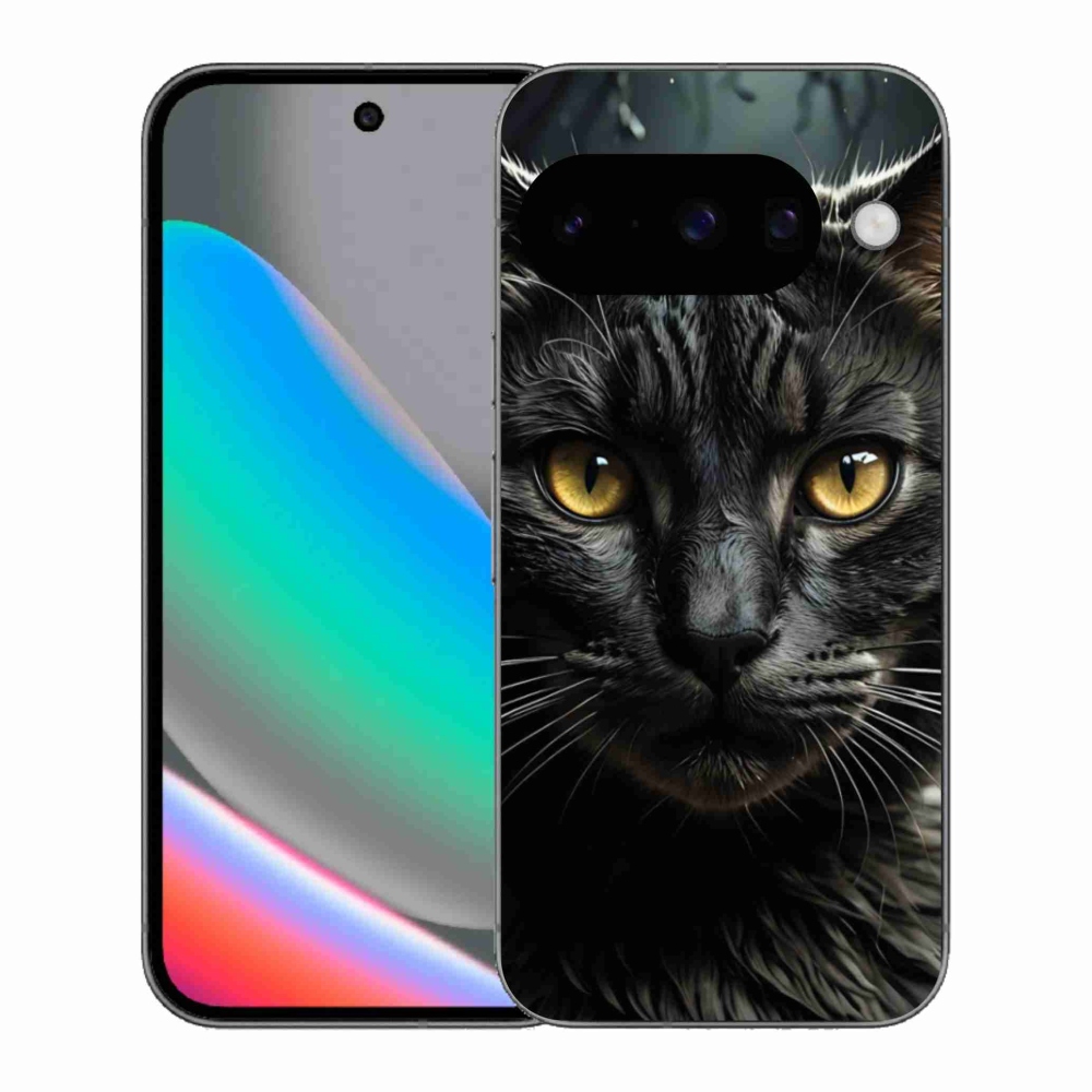 Gél borítás mmCase a Google Pixel 10 számára - cat view 3
