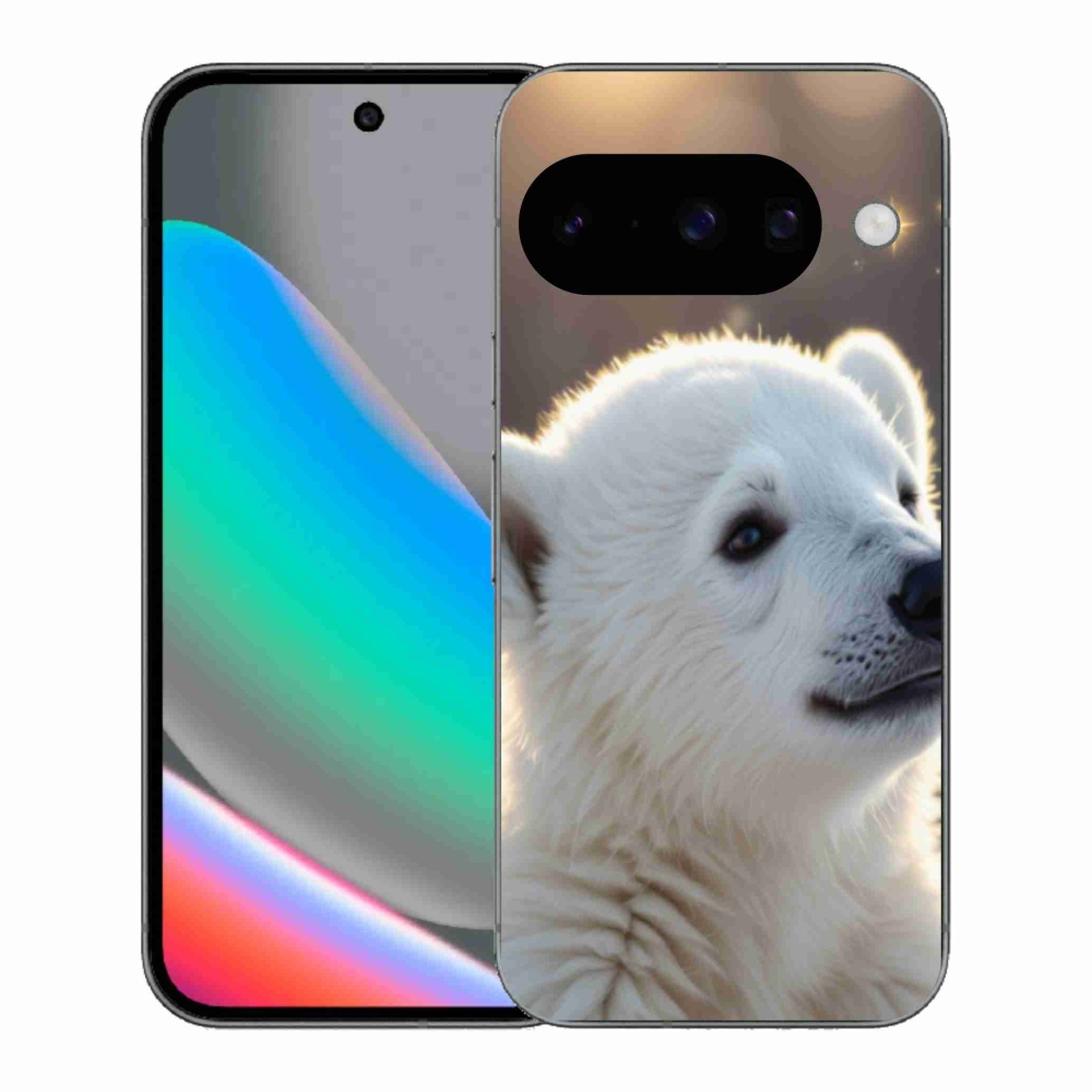 Zselés borítás mmCase a Google Pixel 10 készülékhez - jegesmedve