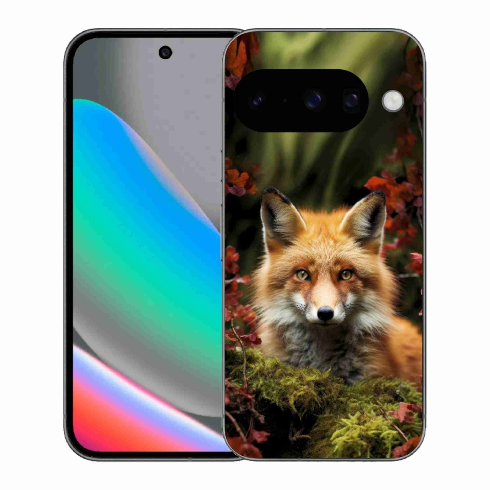 mmCase gél tok a Google Pixel 10-hez – róka az erdőben