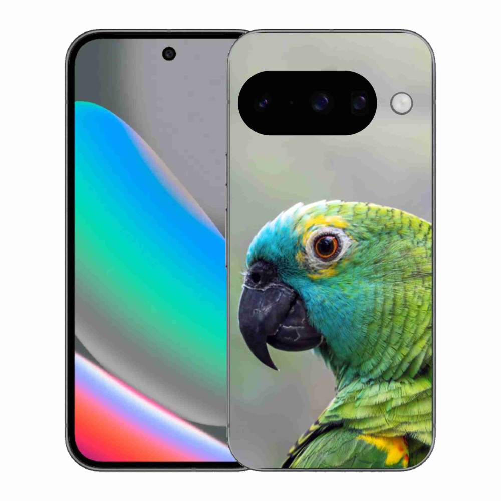 Zselés borítás mmCase a Google Pixel 10 számára - papagáj amazon