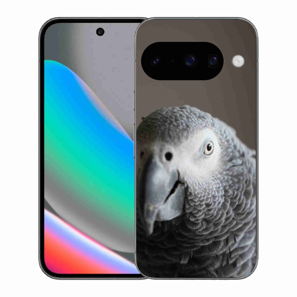 Gél borítás mmCase a Google Pixel 10 számára - papagáj jacko 2