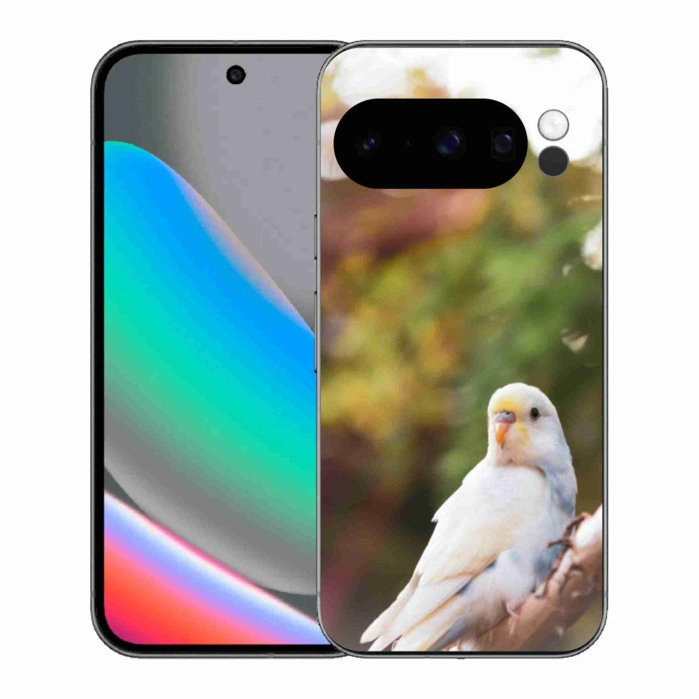 Zselés borítás mmCase a Google Pixel 10 Pro-hoz - andulka fehér