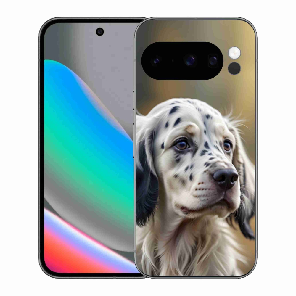 Zselés borítás mmCase a Google Pixel 10 Pro számára - English Setter
